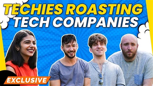 Techies Turned Comedians Roast Tech Giants | Jokes on India's Tech Scene @techroastshow
