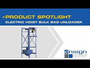Electric Hoist Bulk Bag/Super Sack Unloader
