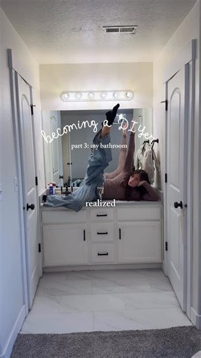 Steph Evans | Utah on Instagram: "First time trying @rustoleum decorative glaze!!! What do we think? you can be honest 🫣 at least from far away it's cute haha but hopefully my new mirrors and wallpaper plan will round it all out! Come back next time for part 2!"