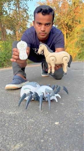 Remote Control Horse And Makor Unboxing And Full Testing 🐎🔥