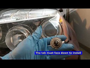 How to Replace the Front Headlight Bulbs on a Mercedes GLK