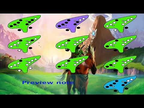 Ocarina of Time Theme - Ocarina Tutorial