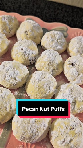 Easy Pecan Nut Puffs Recipe for Tea Time