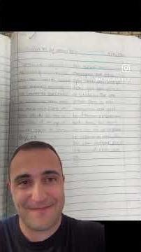 Reading Journal Entries of My Book!