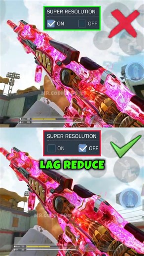✅ Best Super Resolution Graphics settings in CODM BR 🔥💯 Codmobile Tips and Tricks #shorts #codmbr