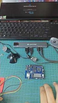 This Arduino UNO Q runs a Voice Assistant #arduinoproject #arduino