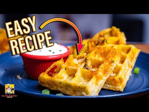 Easy Waffle Recipe | Breakfast Ideas