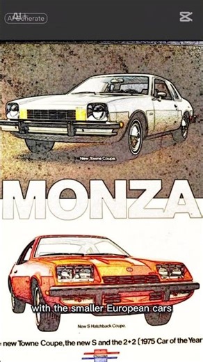 The Chevrolet Monza: The Sleeper Car That Nobody Saw Coming! 🚗💨