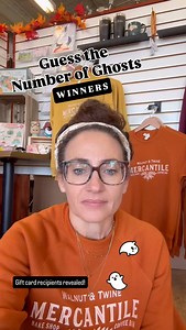54 reactions · 15 comments | We have 2 recipients of gift cards for the Guess How Many Ghosts Contest! ______________ Regular Hours: Tuesday- Wednesday 7:00am - 2:00pm Thursday 7:00am - 5:00pm Friday 7:00am - 6:00pm 1st & 2nd Saturdays 8:00am - 1:00pm **Next OPEN Saturday, November 8th | Walnut and Twine Mercantile | Facebook