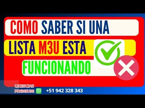 PLAYLIST CHECKER- REVISA SI TU LISTA M3U ES VALIDA