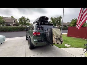 Walk-around of my ‘20 Sequoia TRD pro with a Tundra front end conversion (SEQUNDRA)