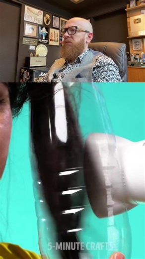 I have to try this 5 minutes crafts /hair hack!!! #5minutecrafts #5minutecraftsbelike #5minutacrafts #hairhack #hairtip #hairdresser