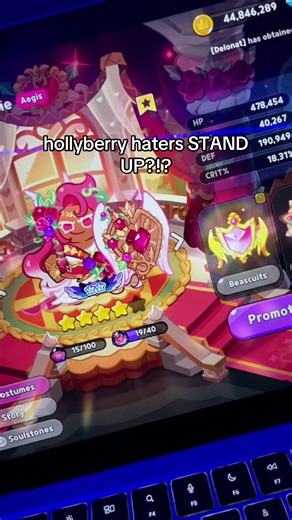 FIGHT ME I SAID IT!! #cookierunkingdom #crk #hollyberrycookiesurpemacy #joke
