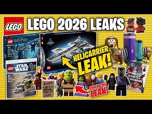 HUGE NEW LEGO LEAKS For 2026 (Marvel, Star Wars, Harry Potter & More!) Weekly Recap #19