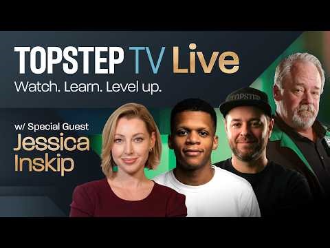 Topstep TV Live Futures Day Trading: Jessica Inskip On Opening Call; Stay Updated On News (4/13/26)