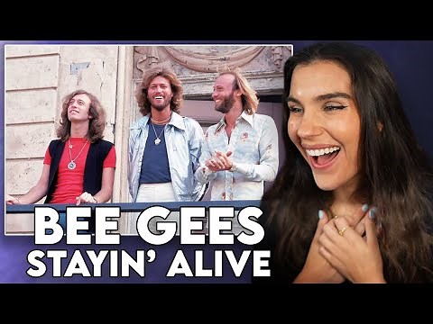 THIS IS ICONIC!!! First Time Reaction to Bee Gees - "Stayin' Alive"