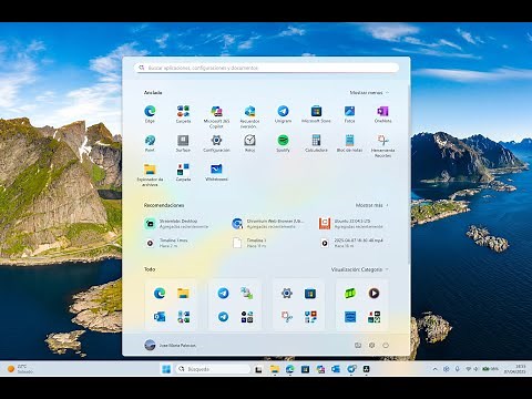 Probamos el nuevo Menu de Inicio de Windows 11, ahora más grande