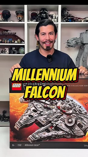 Arma el Halcón Milenario de Lego paso a paso