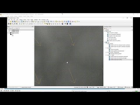 how to make directional visualization of a raster layer in QGIS