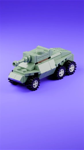 LEGO Armored Car 🔥 Mini Bricks Build