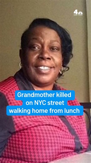 The NYPD is searching for three people it says are connected to the deadly shooting of a 69-year-old grandmother Wednesday, who was shot in the face as she was returning home after getting lunch. The shooting happened around 12:30 p.m. near 110th Street and Madison Avenue in East Harlem. Friends of the victim, Robin Wright, said she lived across the street from where she was killed. #harlem #nyc #shooting | NBC New York