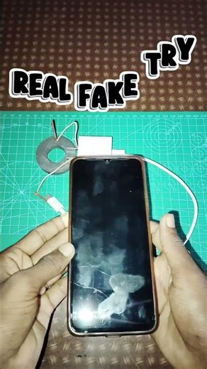 power of magnet _ can a magnet really charge a mobile ❓real or fake science experiment 🧲