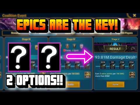 World Boss EASY with EPICS!! Raid: Shadow Legends