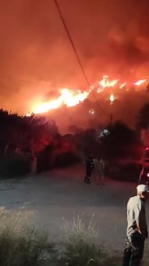 63K views · 2K reactions | Η φωτιά έχει περικυκλώσει το χωριό Βάλμη Νομός Ηλείας. Βίντεο: Konstantinos Mpalkanos | Forecast Weather Greece | Facebook