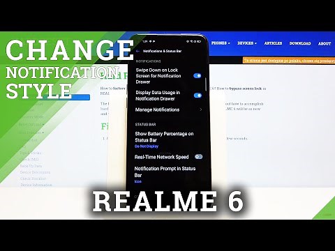 How to Enter Notification Settings in REALME 6 – Notification Options