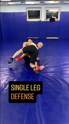 Wrestling and Brazilian Jiu-Jitsu technique: Turn a single leg threat into a fast takedown attack