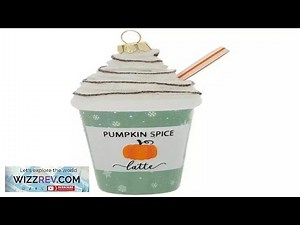 Robert Stanley Pumpkin Spice Latte Christmas Ornament Tree Holiday eBay