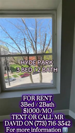 Hyde Park Special!!!🤗 ✅ 3 Bedroom ✅ 2 Bathrooms ✅ In-unit washer & dryer ✅ ALL utilities included in rent ✅ Prime Hyde Park location - walk to dining, parks, & more! 💬 Comment