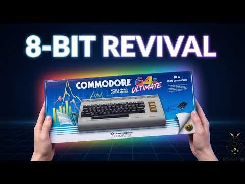 The Commodore 64 is BACK! (Ultimate 64 Unboxing & Setup)