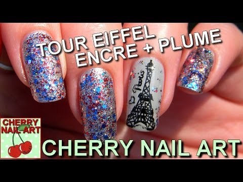 NAIL ART Paris la Tour Eiffel