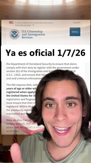 🚨 Huge Immigration Update: Trump’s New Alien Registration & What It Means for You! 😱 #ImmigrationNews #TrudeauAlert #CurrentAffairs #fyp #foryou #carlos_eduardo_espina #usa