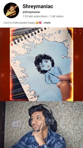 Water Splash Art 😍❤️ #memereacts #shorts #viral