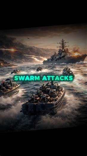 The U.S. Carrier vs Iran’s Swarm Attack Strategy🤯 #shorts #usa #civilizationexplained