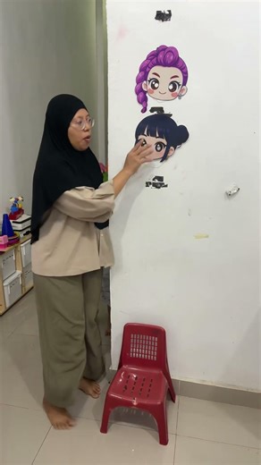 Ambil topeng gak nyampek‼️ #shorts