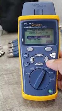 Fluke Networks Cable IQ Qualification Tester Kit