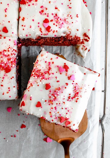 Delicious Red Velvet Texas Sheet Cake Recipe