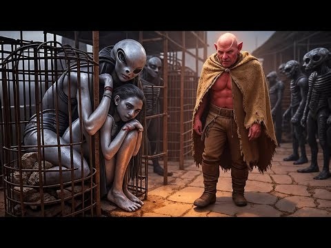 A Human Freed the Forgotten Slave Girl | Cinematic Sci-Fi Story of Hope and Freedom