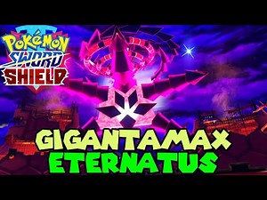 GIGANTAMAX ETERNATUS CAUGHT in Pokemon Sword & Shield - Gmax Eternatus