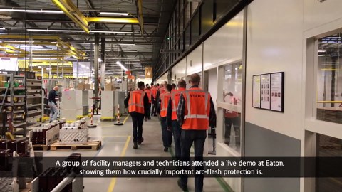 Arc flash explosion - Eaton videos