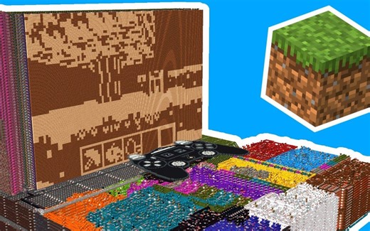 纯原版红石｜耗时七个月，真正的MC里玩MC！