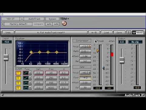 waves AudioTrack tutorial
