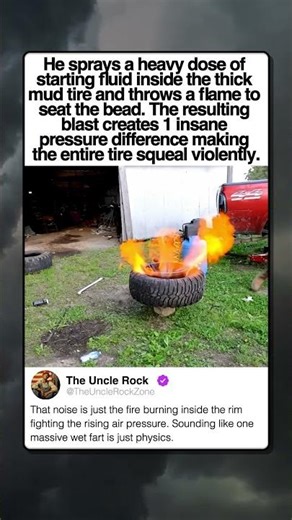 WHEN THE TRUCK TIRE SCREAMS BACK AT YOU