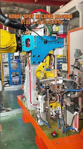Robot Spot Welding Machine. #robotspotwelder