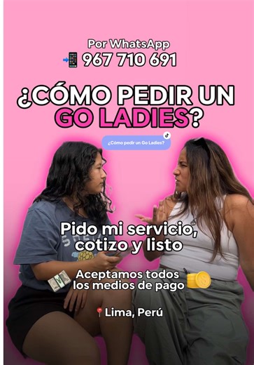 Cómo pedir un servicio de Taxi Go Ladies en Lima