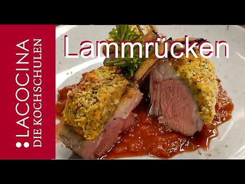 Perfect rack of lamb with herb crust from the oven | La Cocina