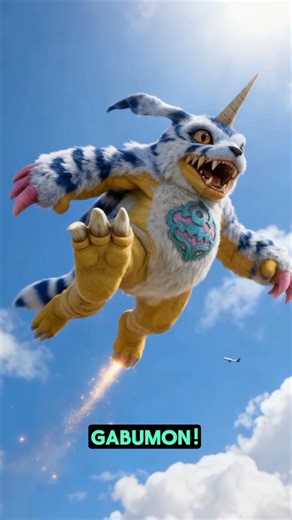 Digimon Live Action: GABUMON #digimon #gabumon
